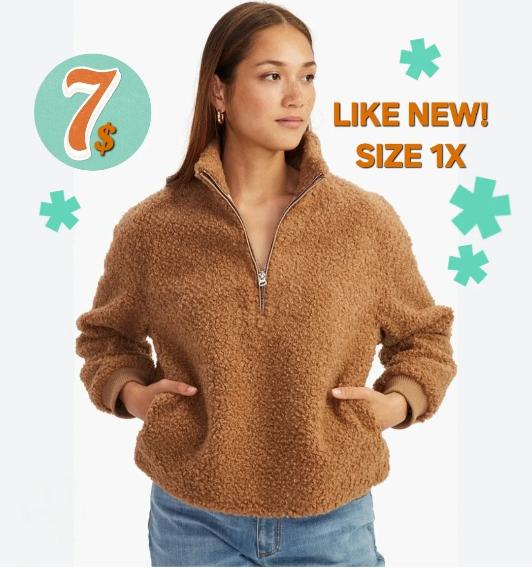 Cozy Sherpa Sweater image indicator(1)