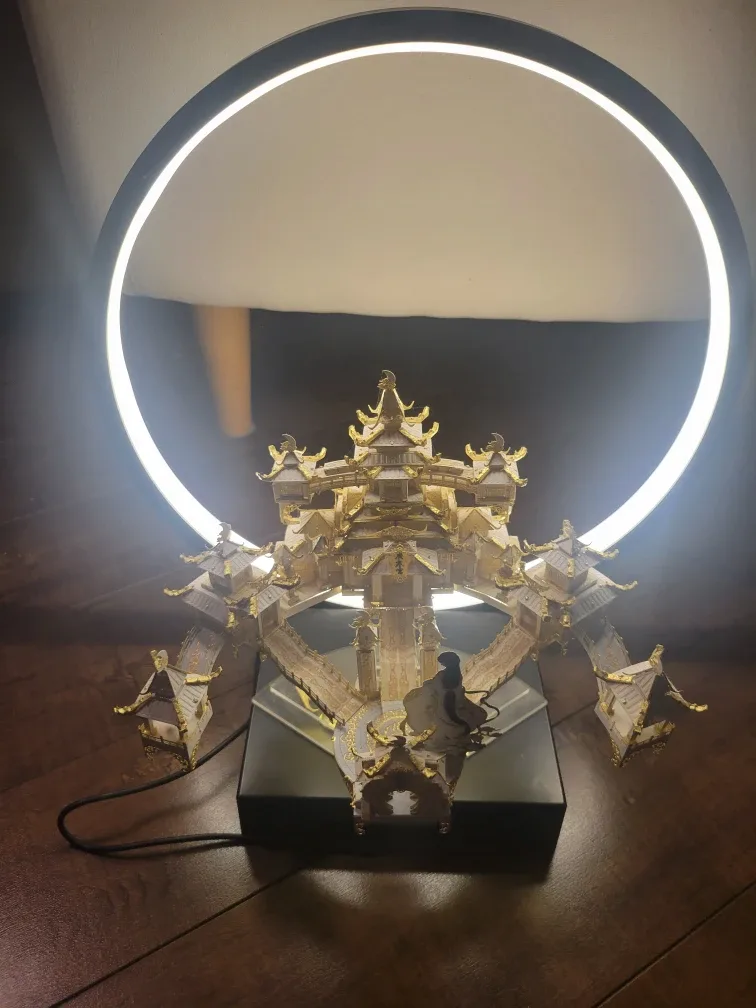 Made Metal 3D Puzzle - Chinese Moon Temple #Cleanout