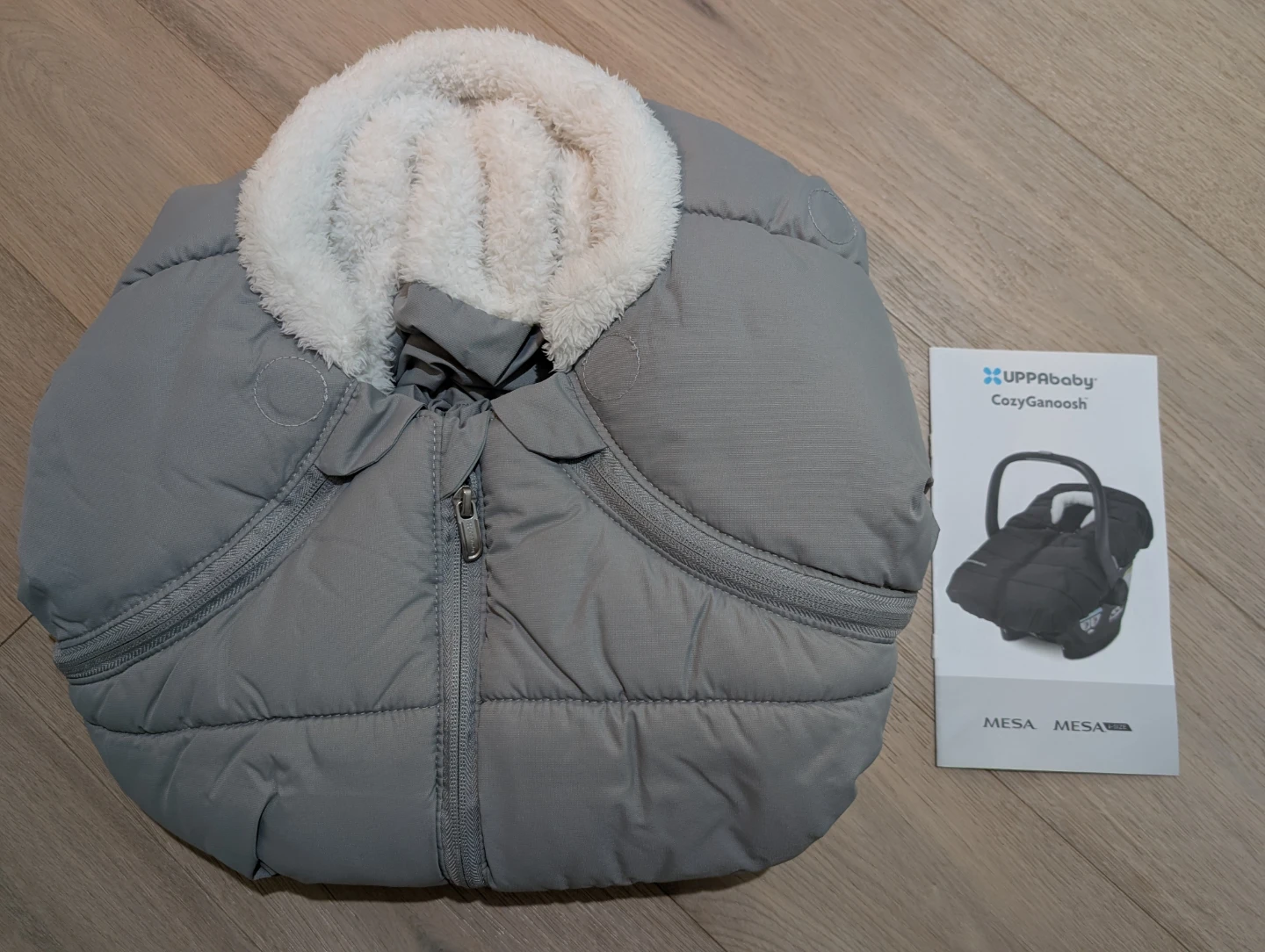 UPPAbaby CozyGanoosh Car Seat Cover - Stella Grey