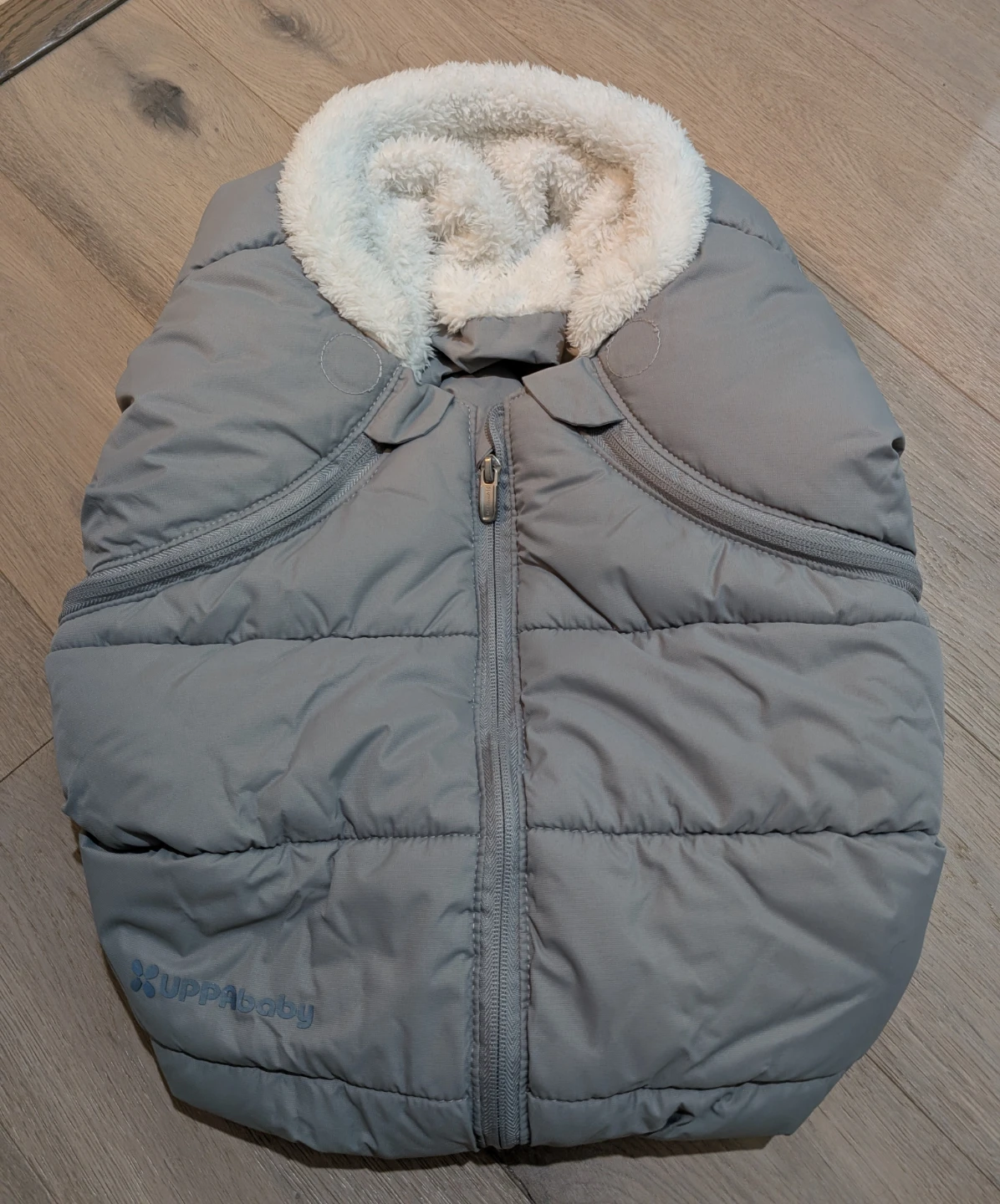 UPPAbaby CozyGanoosh Car Seat Cover - Stella Grey - photo 2