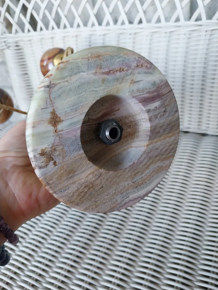 Onyx Marble Candelabra / Candle Holder image indicator(4)