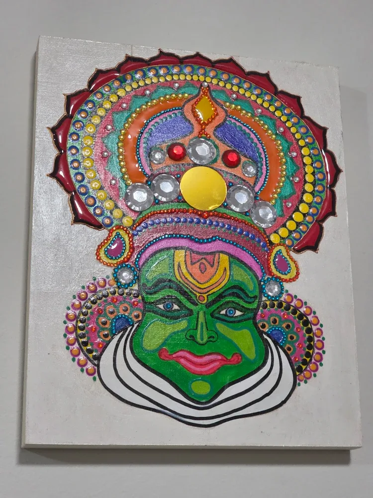 Hand-painted wall decor image indicator(2)