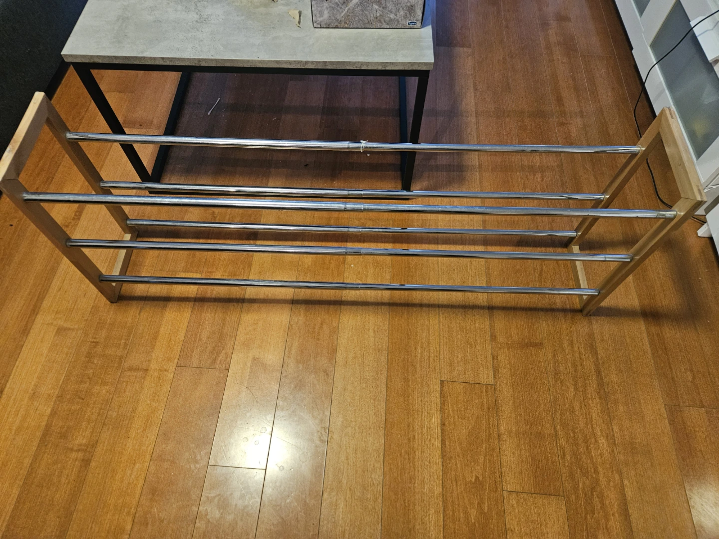 Expandable two level shoe shelf - photo 3