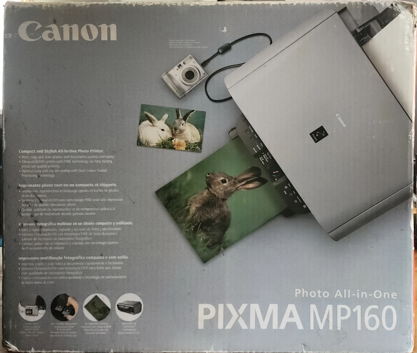 Canon PIXMA MP160 Photo All-in-One Printer - photo 4
