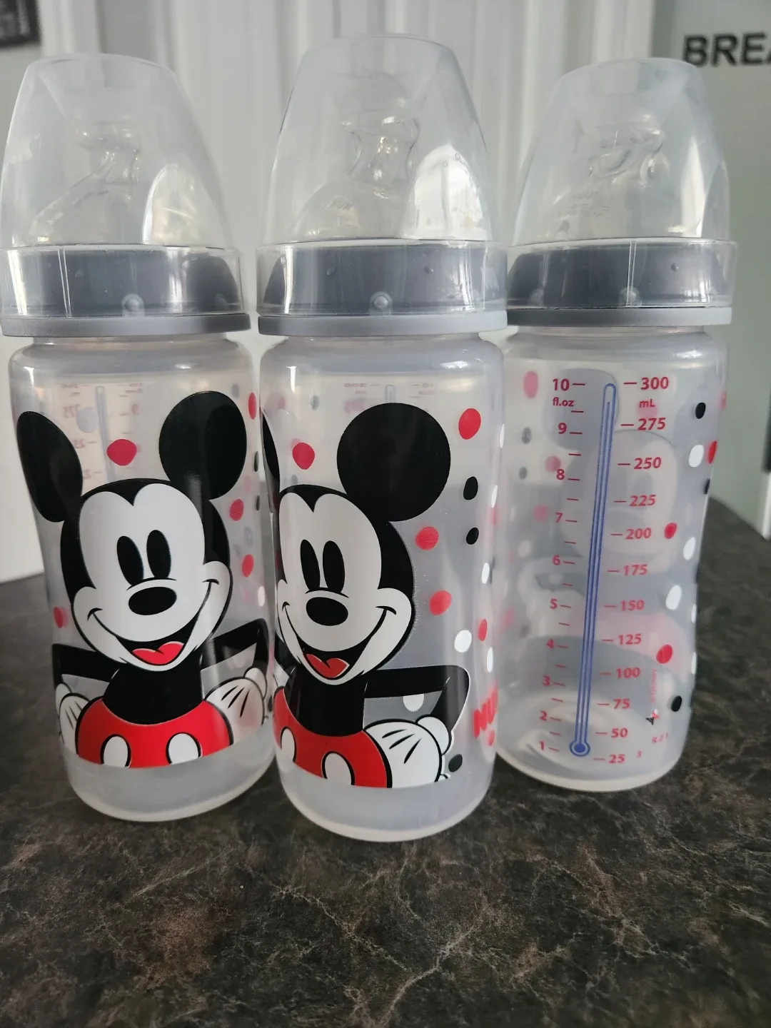 NUK Disney Baby Bottles, 10 oz, 3-Pack