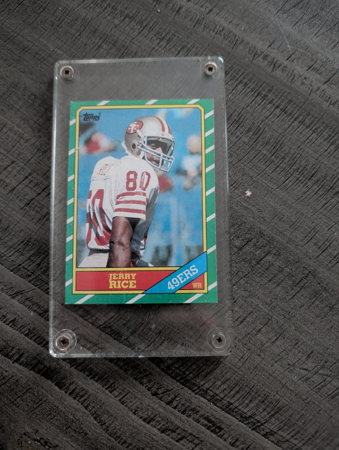 Jerry Rice 1986 Topps Football Card