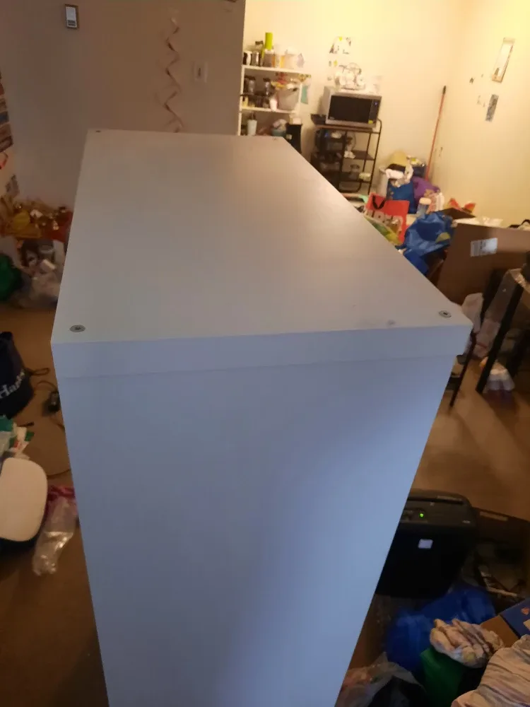 IKEA Kallax White Shelf Unit