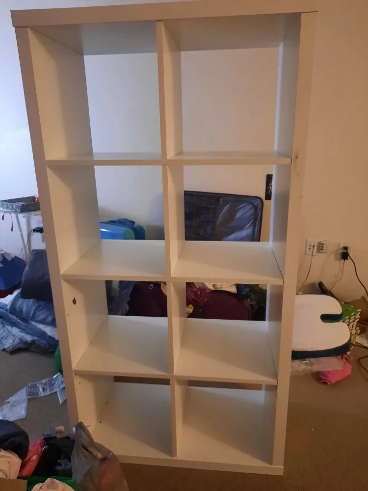 IKEA Kallax White Shelf Unit image indicator(4)