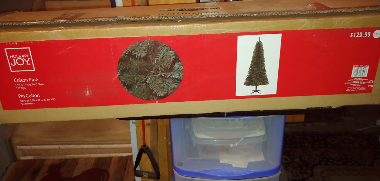 Holiday Joy Colton Pine Christmas Tree - 7.5 ft
