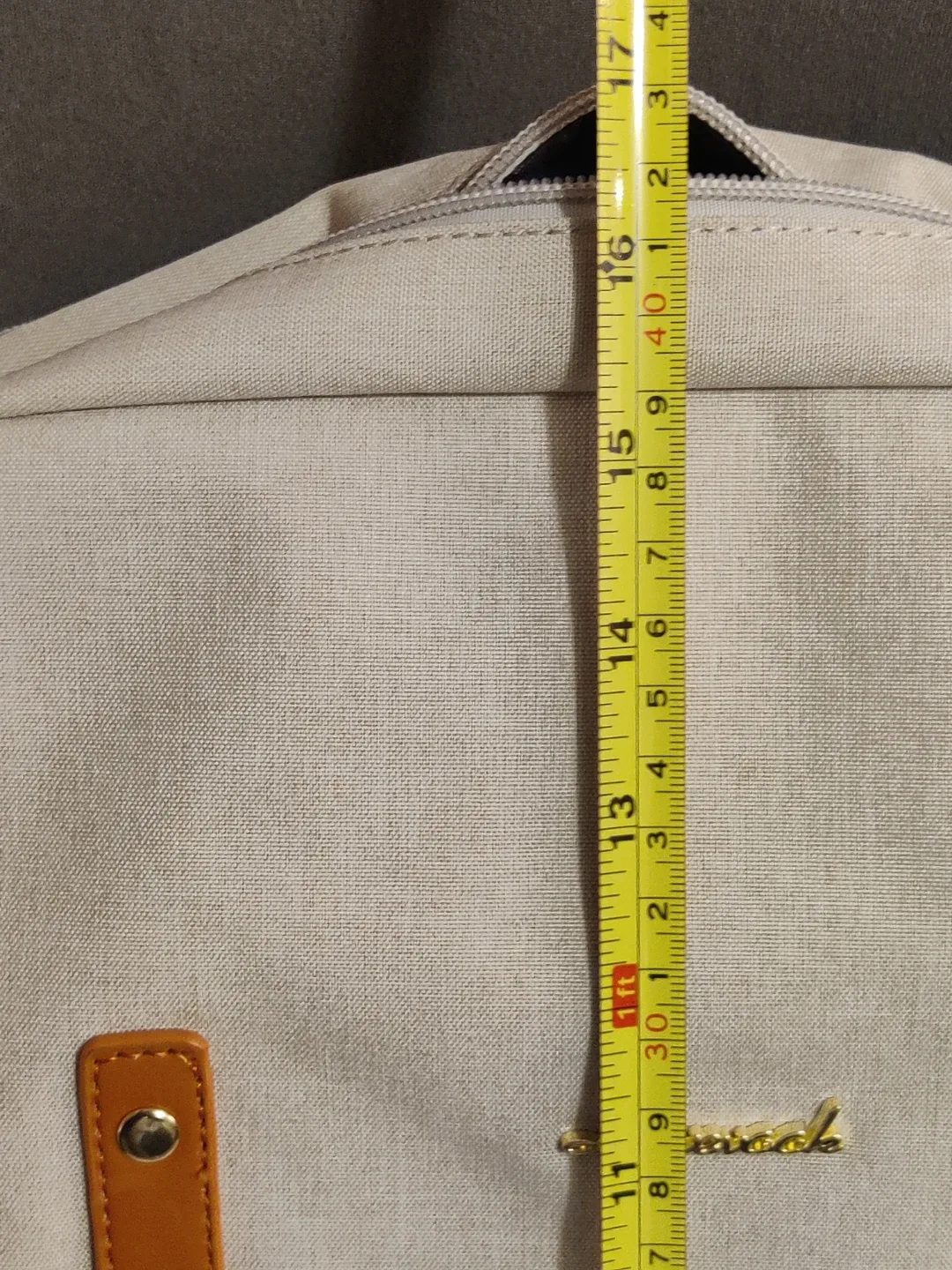 LOVEVOOK Laptop Backpack - Grey/Beige image indicator(6)