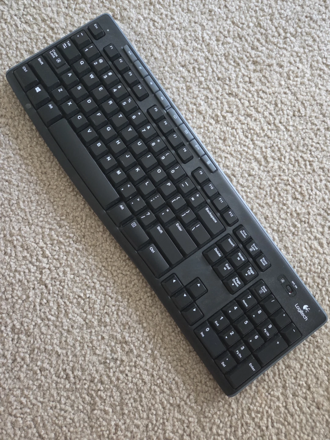Logitech K270 Wireless Keyboard