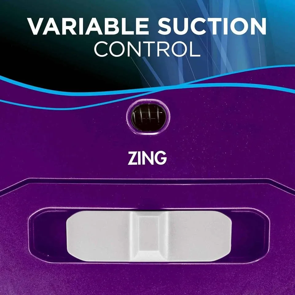 Bissell Zing Lightweight, Bagged Canister Vacuum, Purple, 2154A image indicator(4)