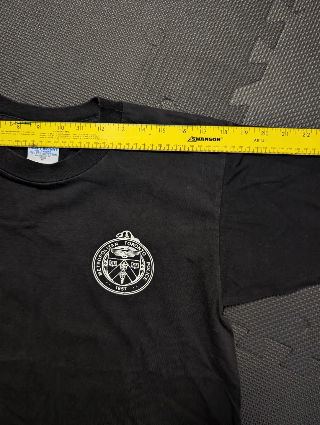 Metropolitan Toronto Police Black T-Shirt (Size M) - photo 5
