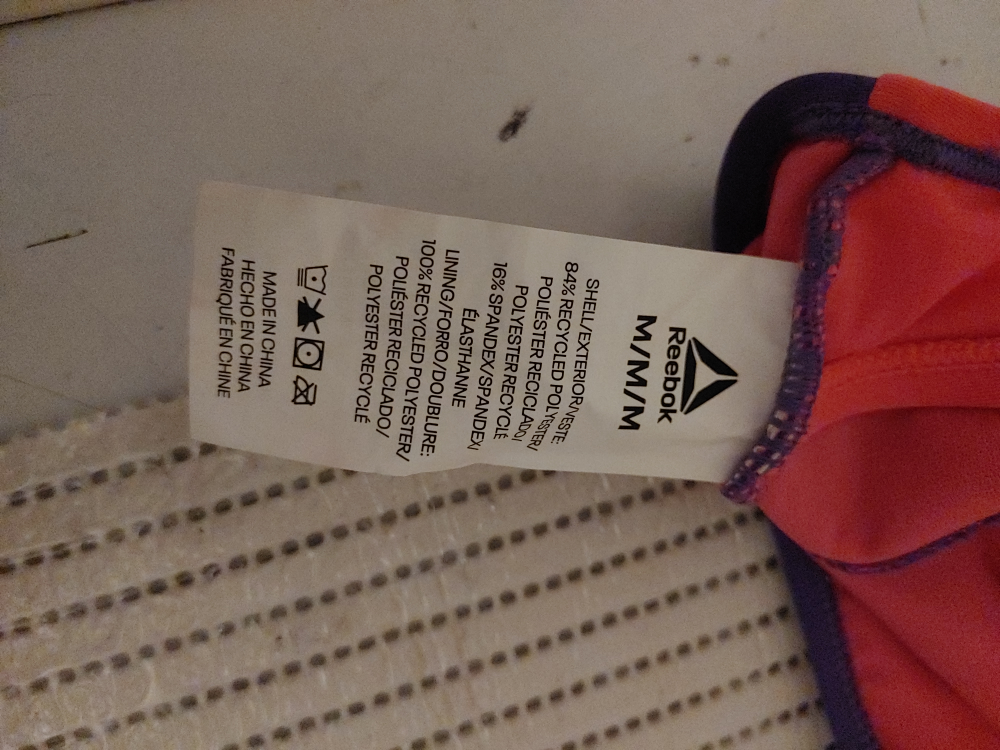 Reebok Sports Bra Girls - Size M - photo 3
