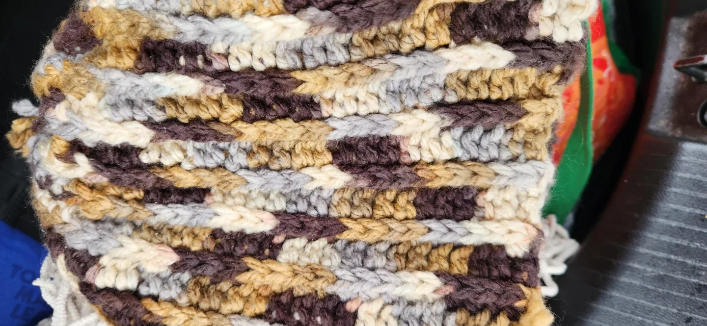 Handmade Knit Beanie sustainability star♻️