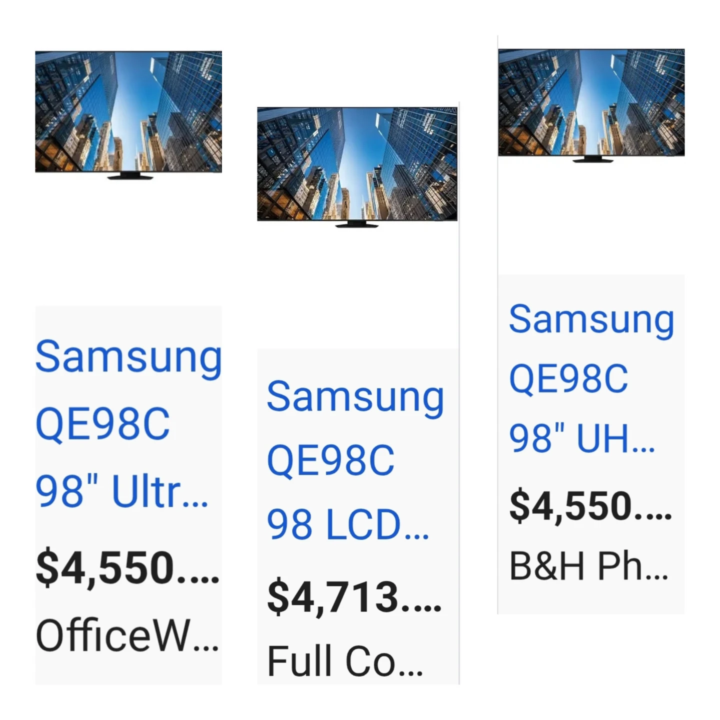 Samsung QE98C 98" Ultra HD 4K Smart TV - photo 5