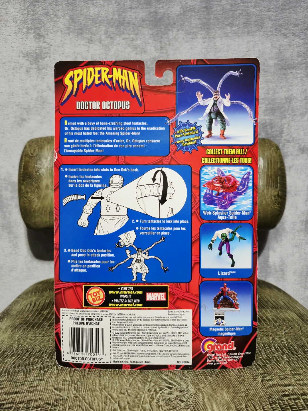 Near mint Dr. Octavius From Spiderman 2008 - photo 2