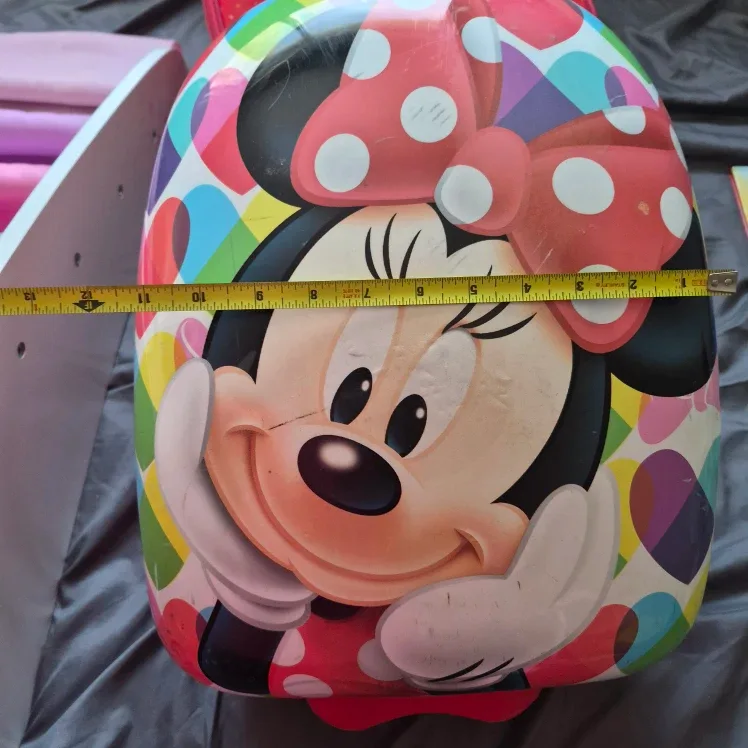 Minnie Mouse Rolling and non Rolling Luggage & Pink Bookrack image indicator(8)