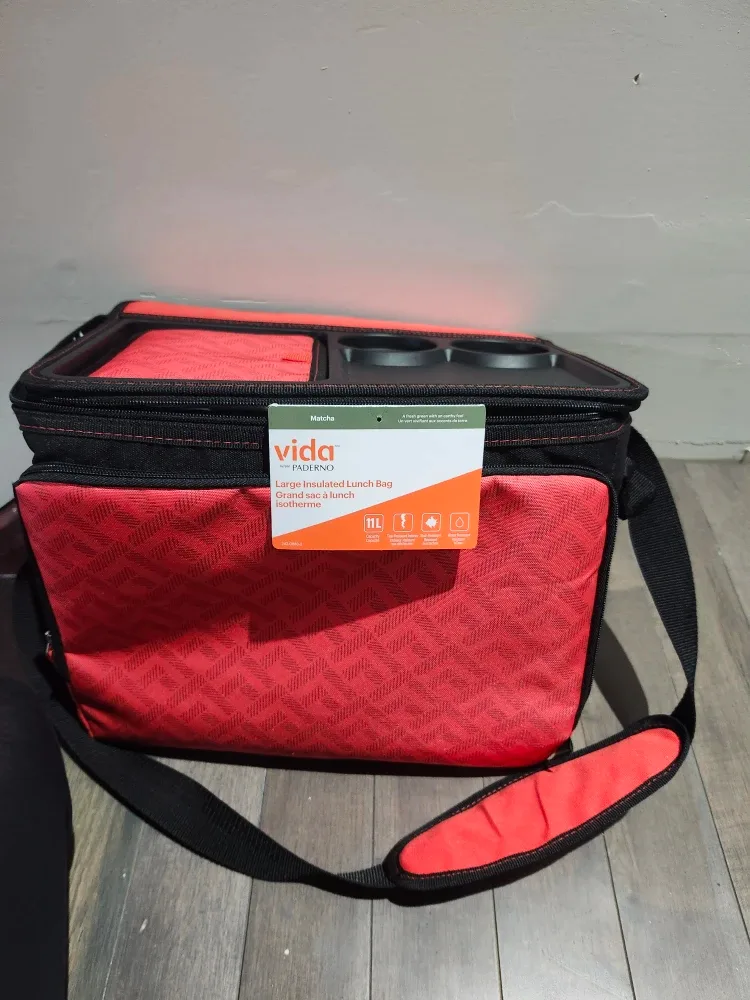 Vida by Paderno Large Insulated Lunch Bag