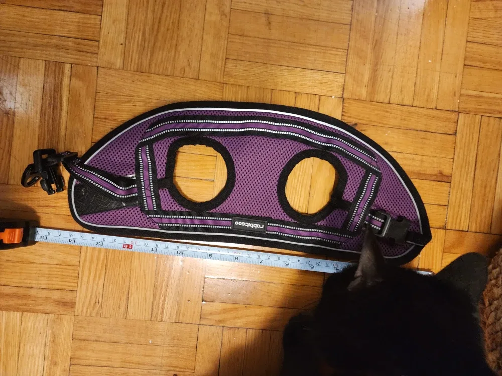 Rabbitgoo Purple Rabbit Harness
