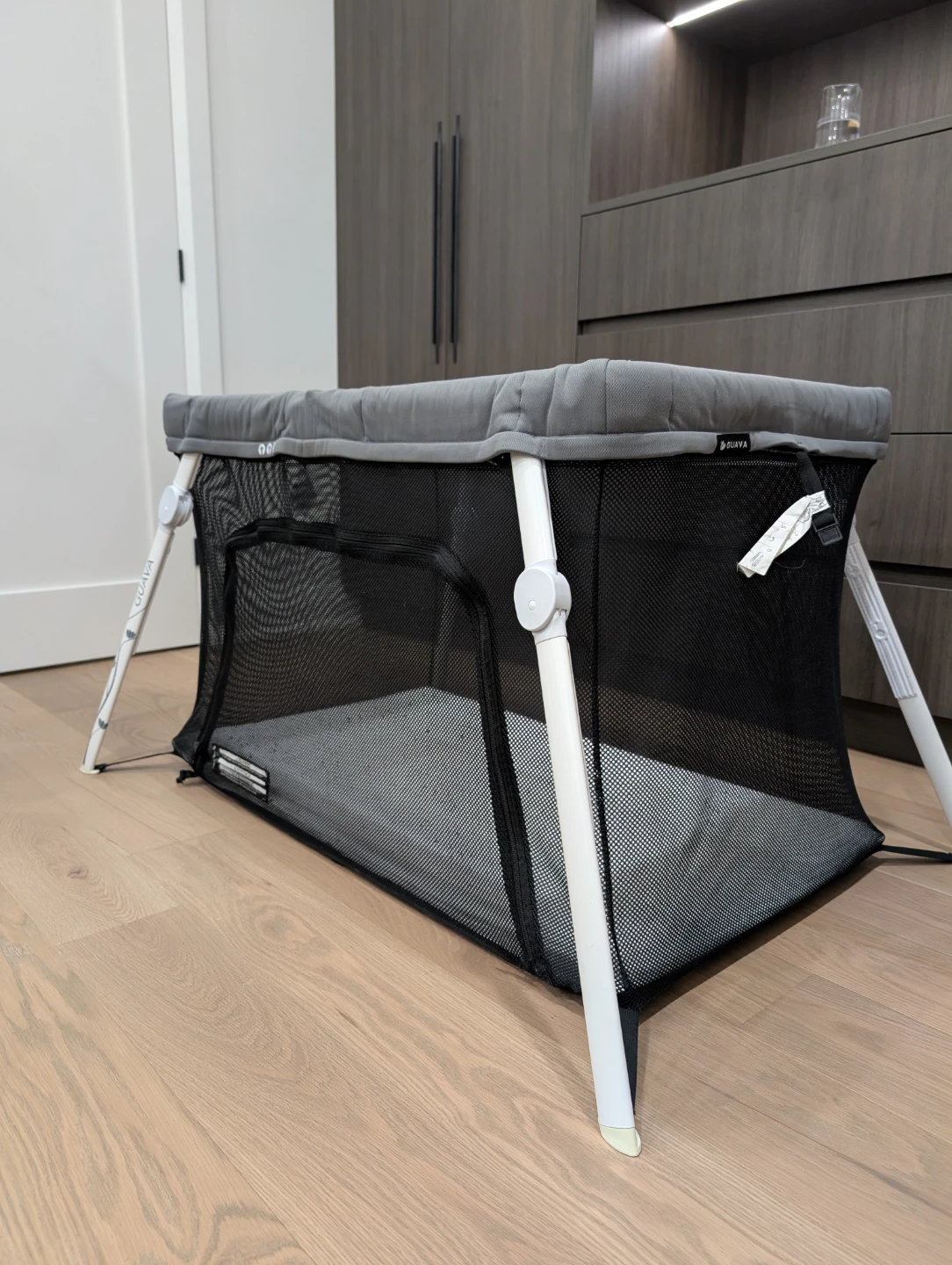Guava Family Lotus Travel Crib - Grey - photo 2