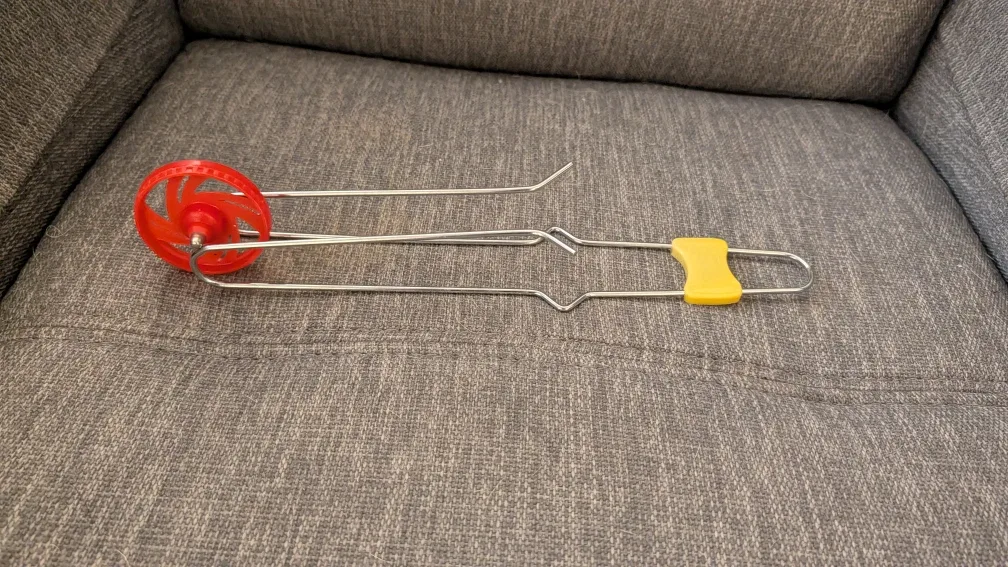 Vintage Red Wheel Toy