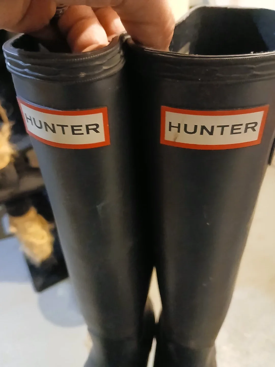 Hunter Rain Boots - Black