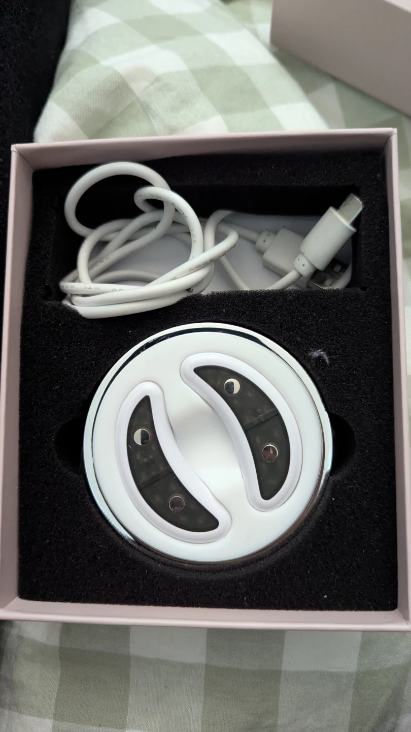 EMS Red Light Therapy Eye Bag Massager