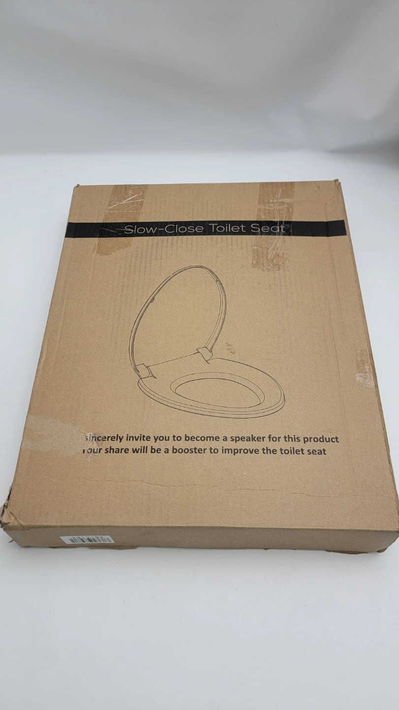 Soft-Close Elongated Toilet Seat – SAILTOK 18.5” No-Slam | White - photo 2