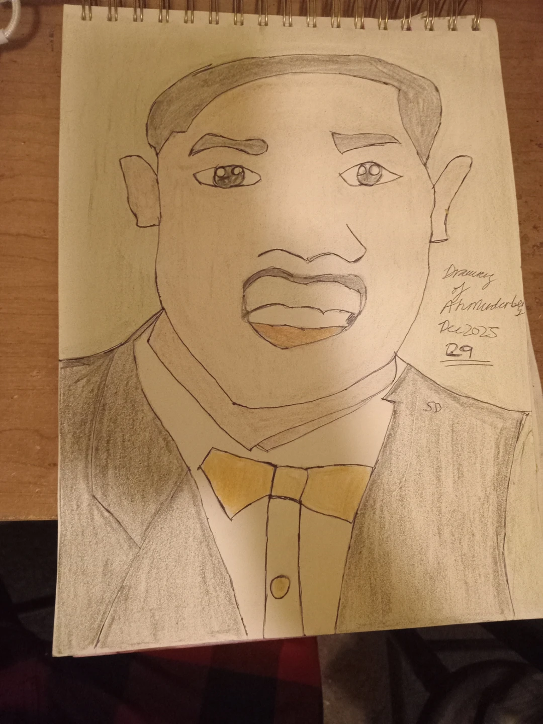 Ahmaudarbery Drawing by Custom Artist Sherwin D'Souza - photo 2