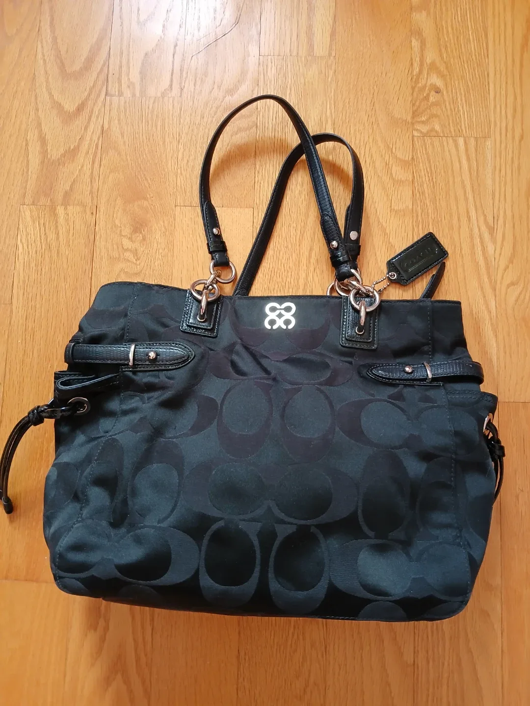 Coach Black Tote Bag