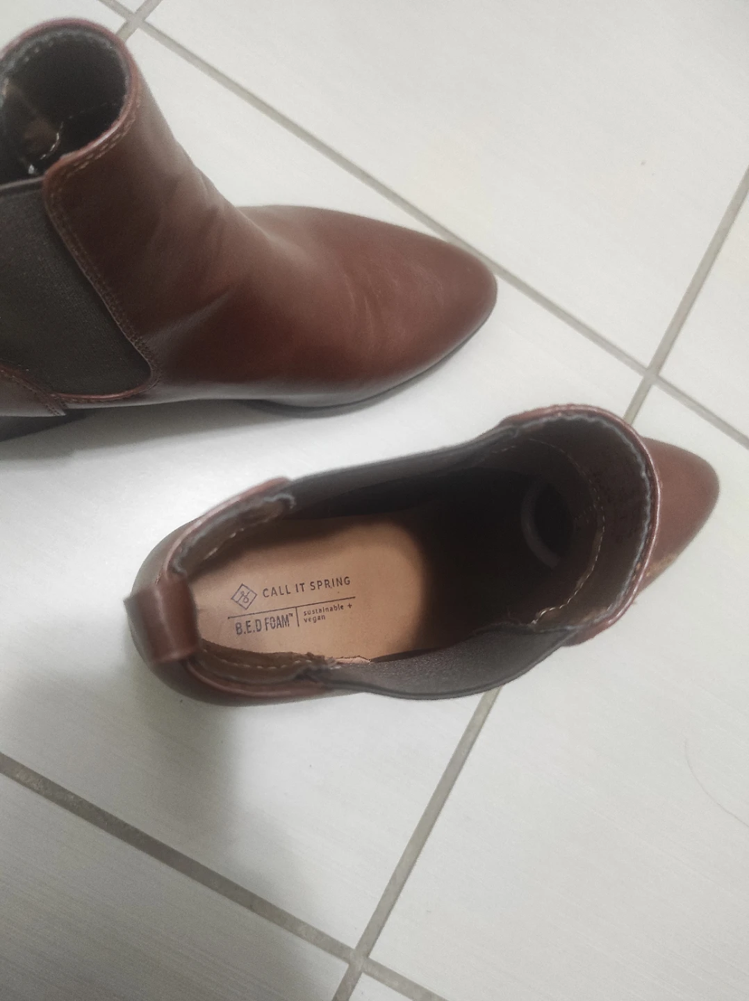 Call It Spring Brown Ankle Boots - photo 4