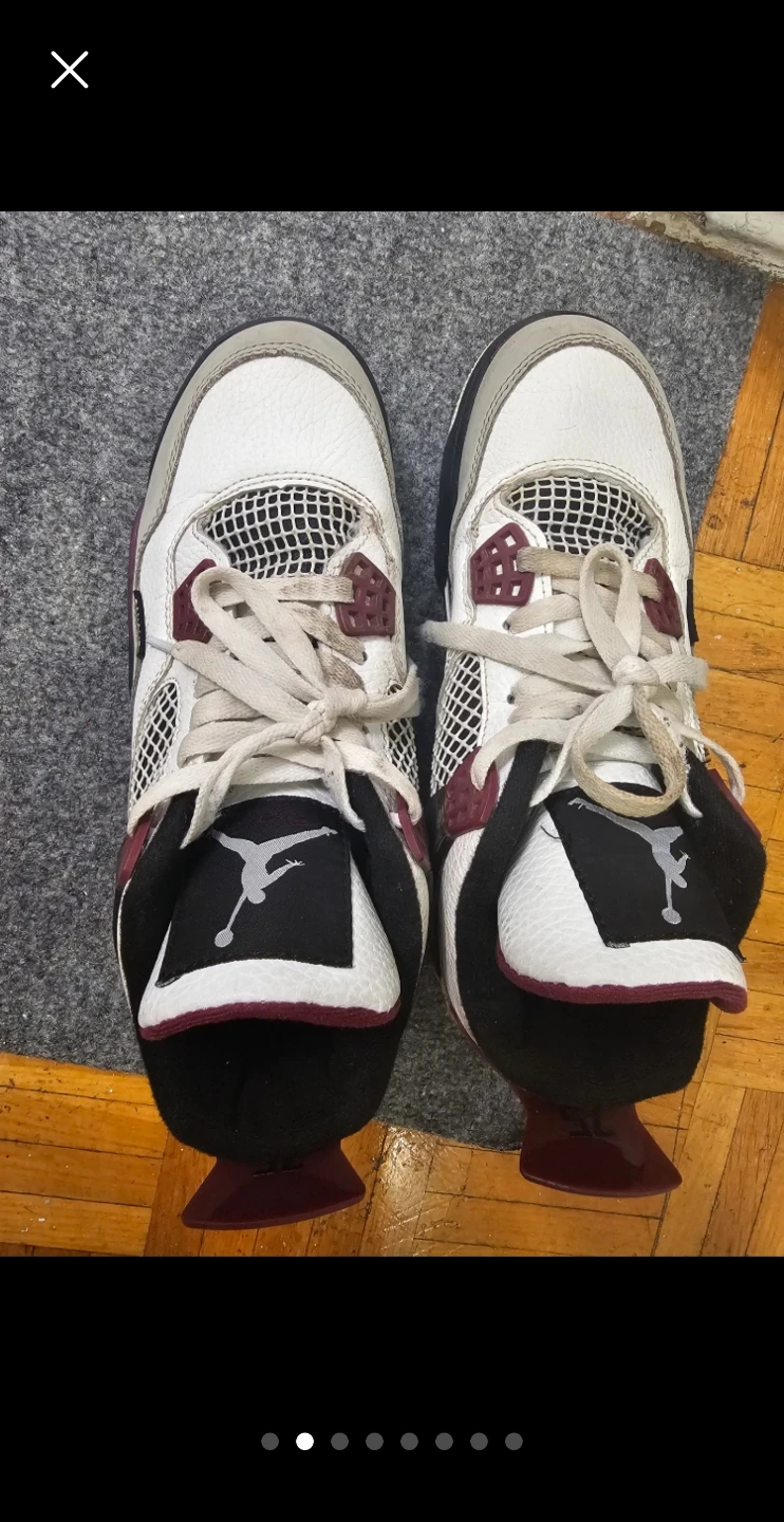Air Jordan 4 Retro Paris Saint-Germain Size 7.5 - photo 2