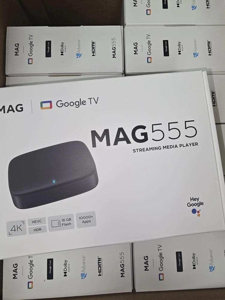 MAG555 Streaming Media Player - Google TV