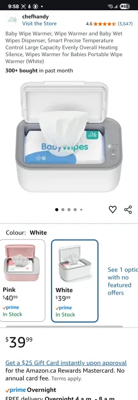 Baby Wipe Warmer image indicator(3)