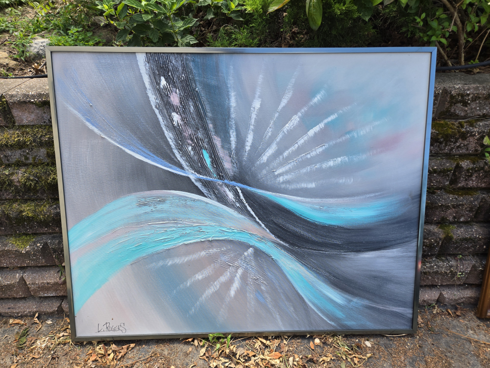 L. Rogers Abstract Painting