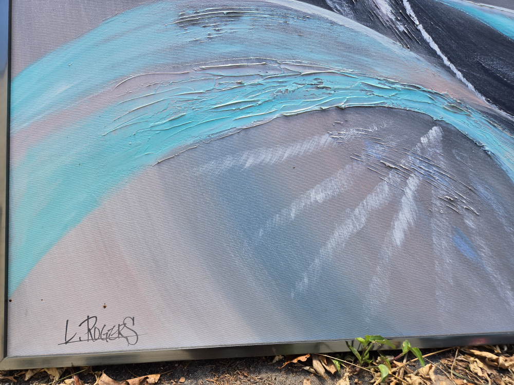 L. Rogers Abstract Painting - photo 3