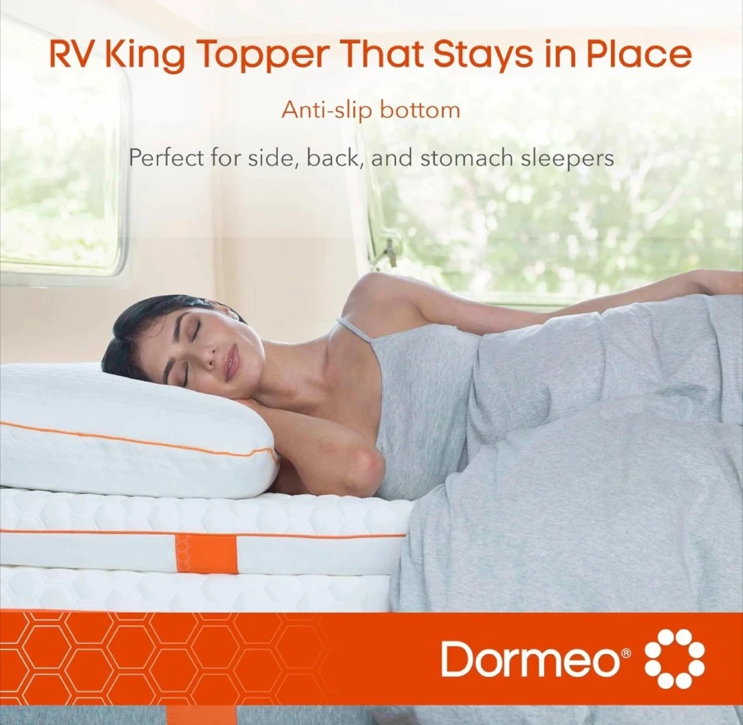 Dormeo RV King Mattress Topper - 80"x72"x3" - photo 2