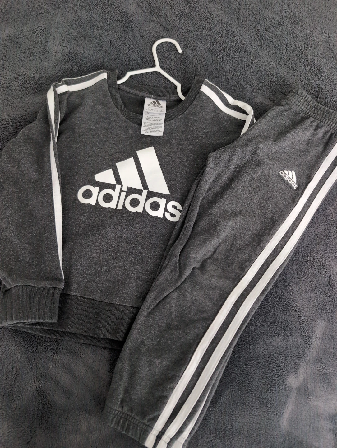 Adidas 4T Kids' Tracksuit - Grey