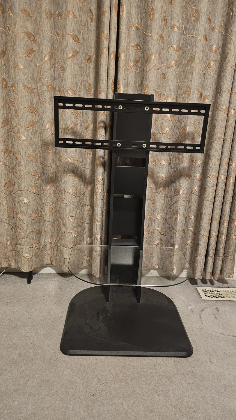 Black TV Stand with Mount - photo 2
