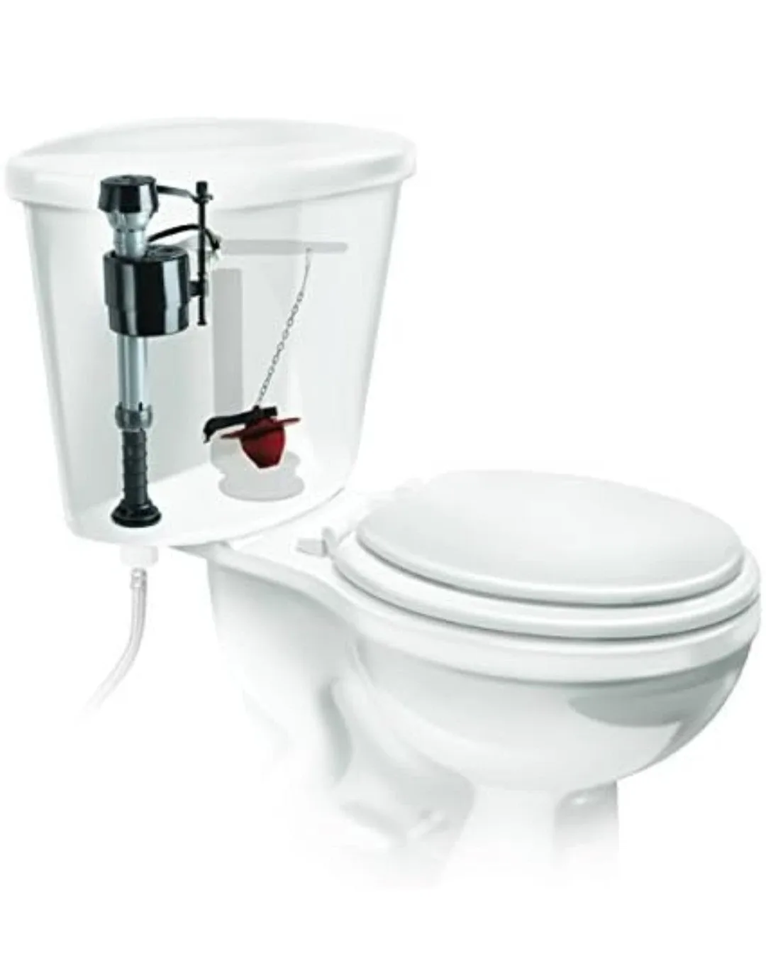 Fluidmaster Universal Toilet Fill Valve & Flapper image indicator(3)