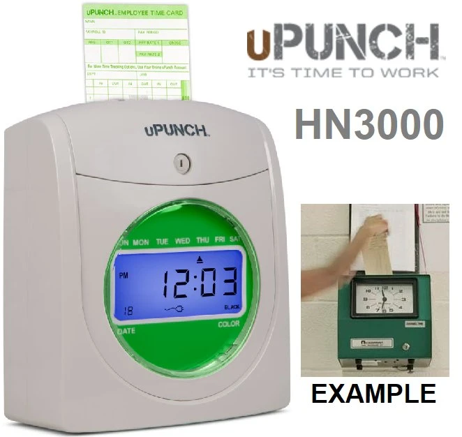 uPunch Electronic Non-Calculating Time Clock (HN3000