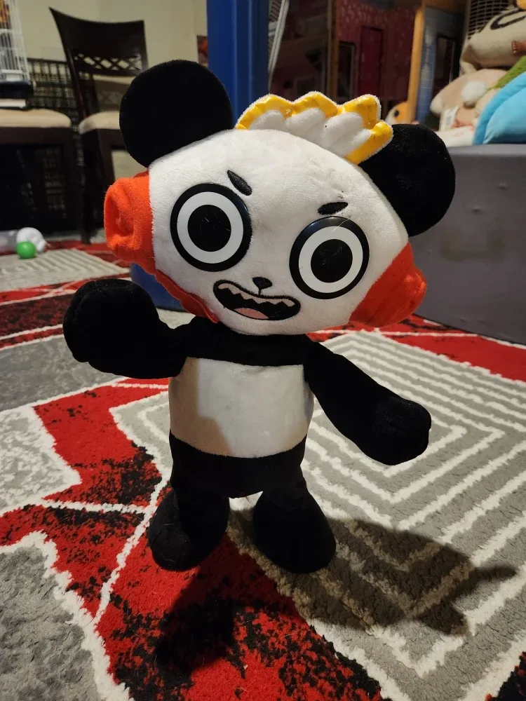 Ryan's World Panda Plush Toy That Talks  And Moves