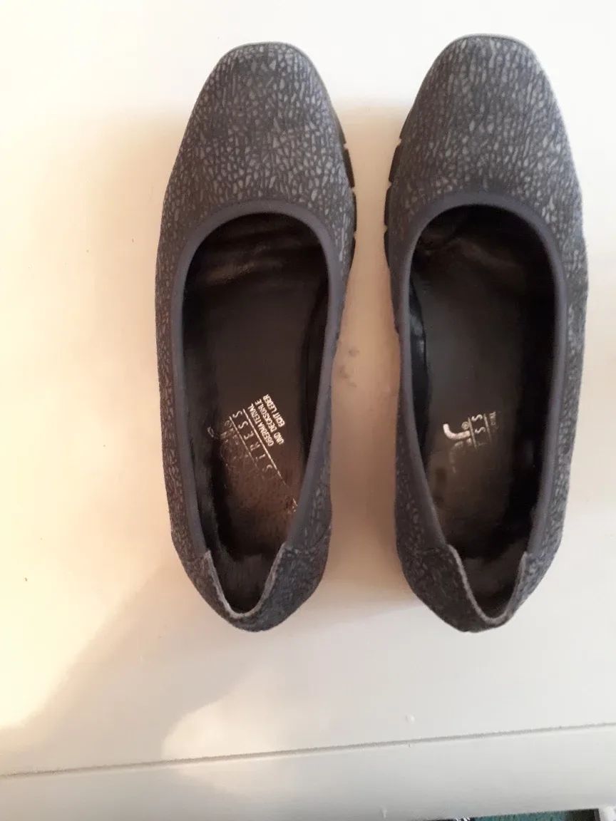 Sioux Grisy Leather Wedge Shoes#Cleanout image indicator(3)