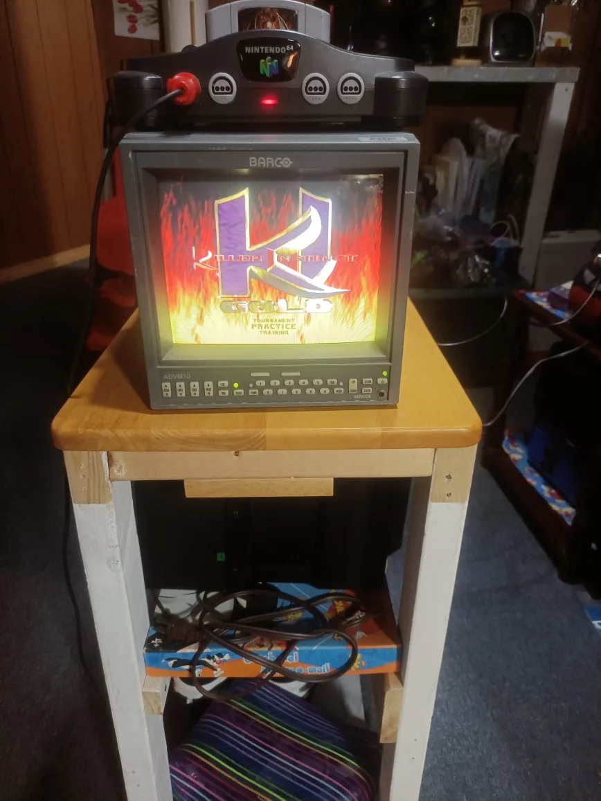 barconet advm10 crt broadcast monitor