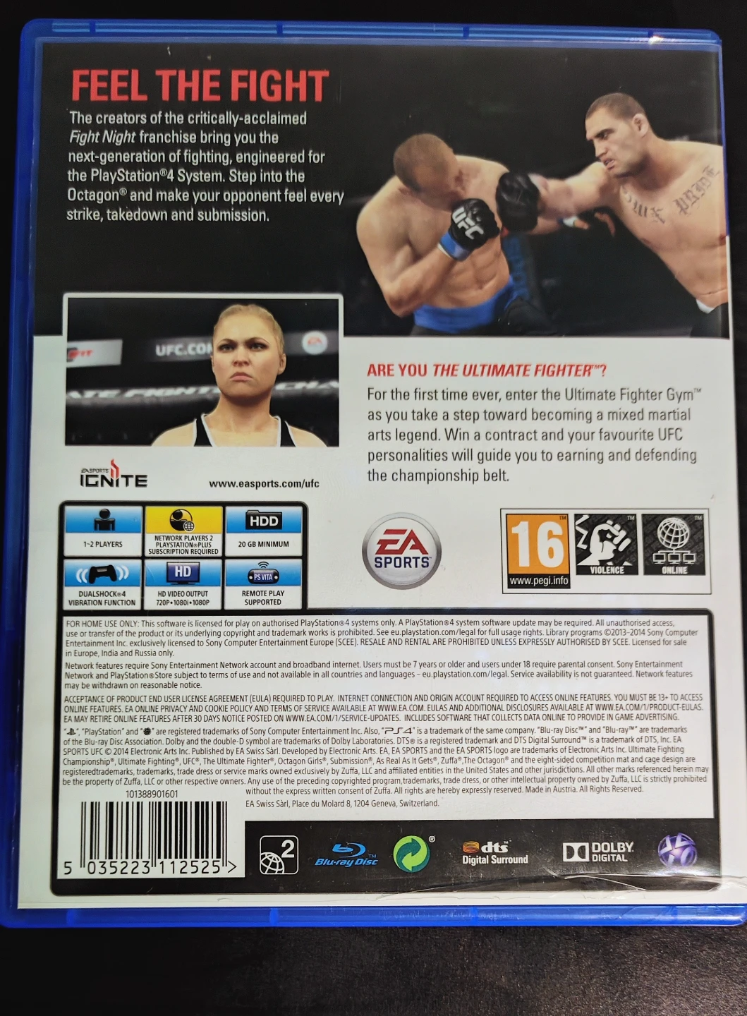 EA Sports UFC for PS4 (cash only) - photo 2