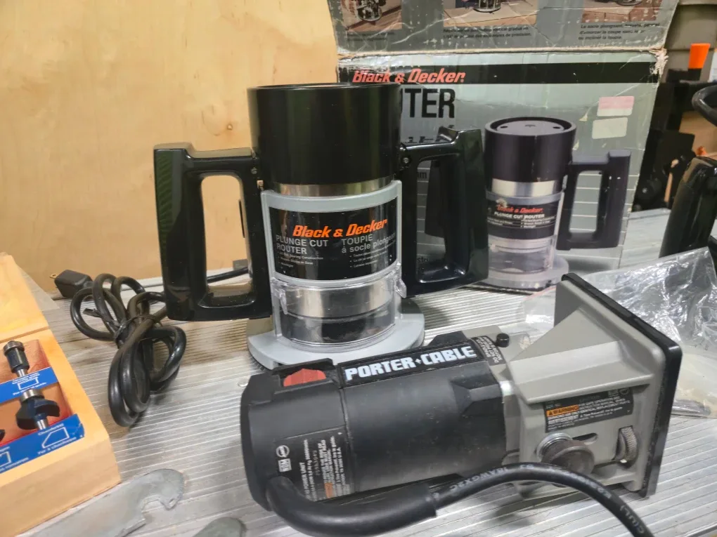 Router Bits, Biscuit Joiner, Plunge Cut Router image indicator(2)