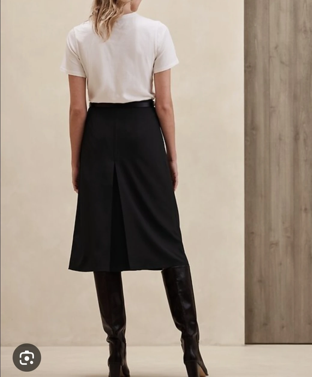 Banana Republic Black Midi Skirt - New with Tags! - photo 2
