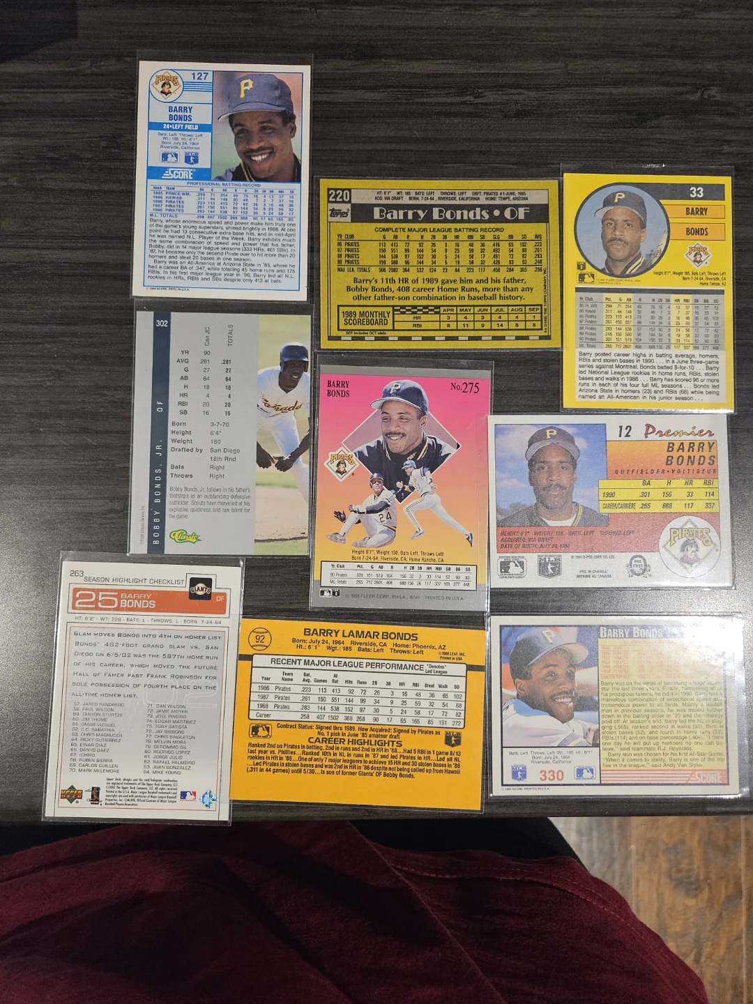 Barry Bonds Baseball Cards Collection - photo 2