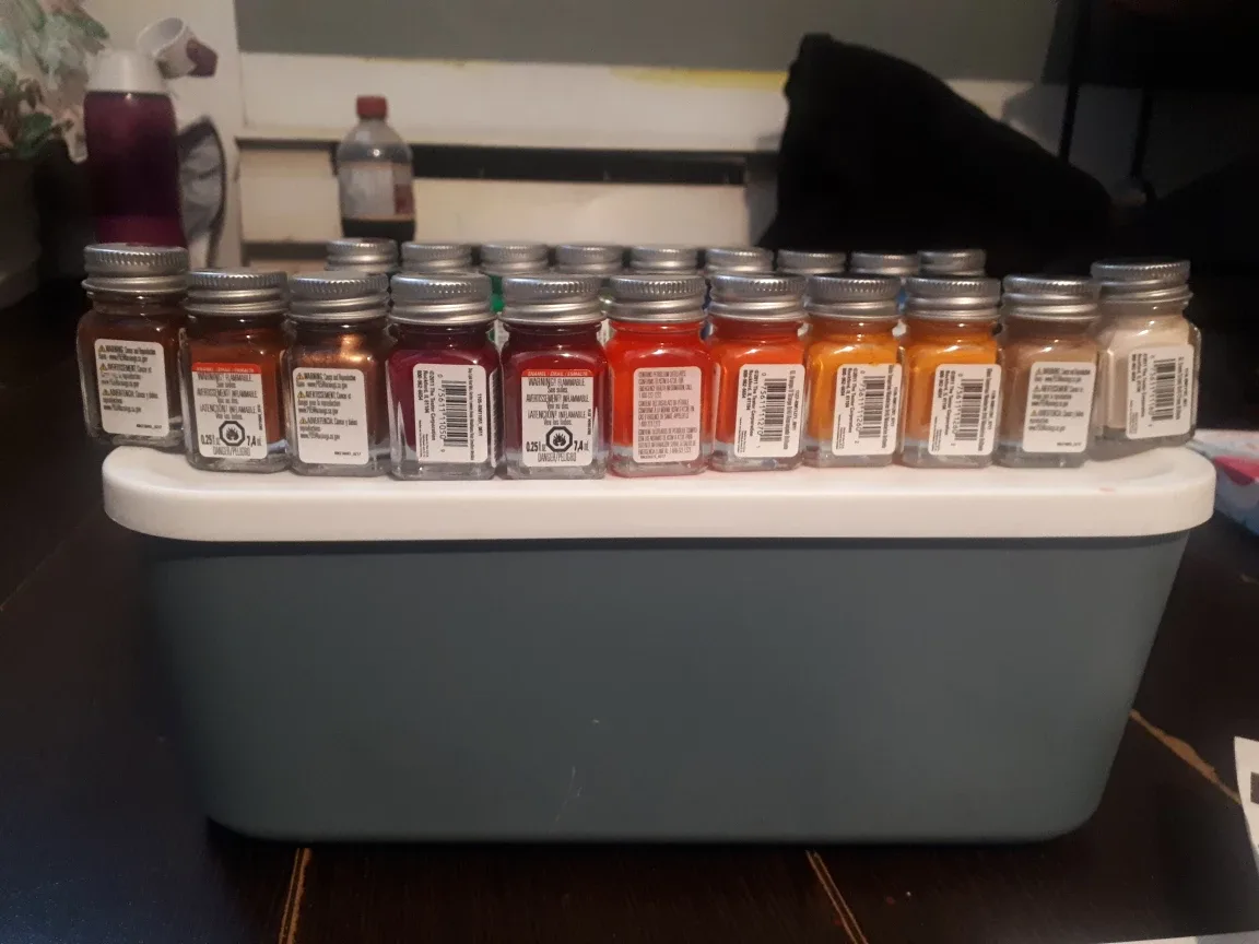 Assorted Testors Enamel Paint Lot
